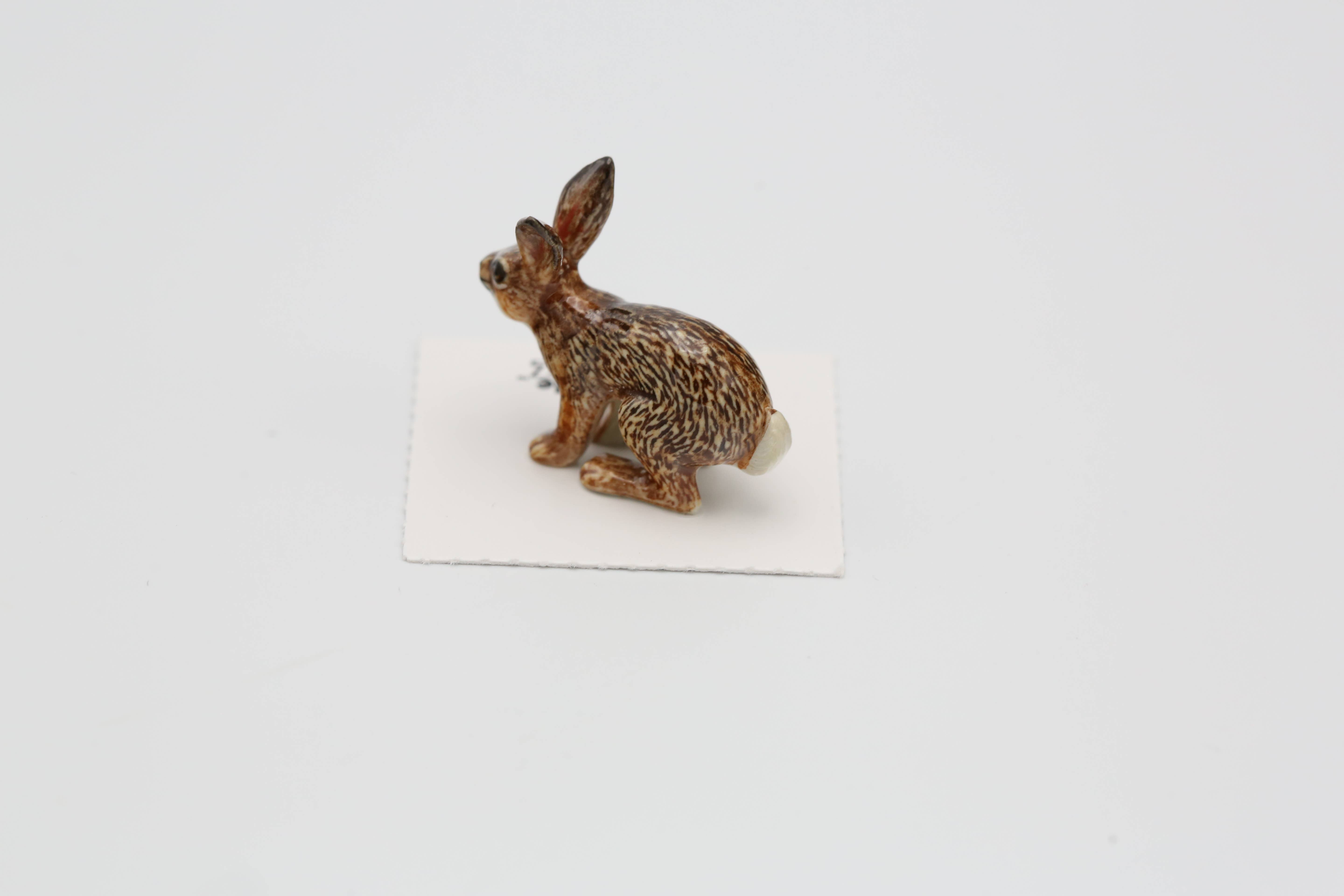 Little Critterz - Wholesale Decorative Figurine - Freeze Cottontail Bunny Porcelain Miniature1