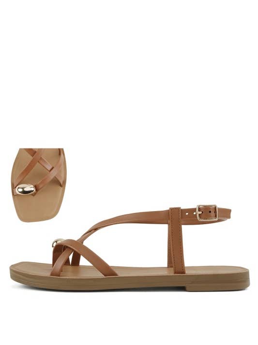 Palila Ornamented Sandal, F-PALILA for wholesale by December Shoes