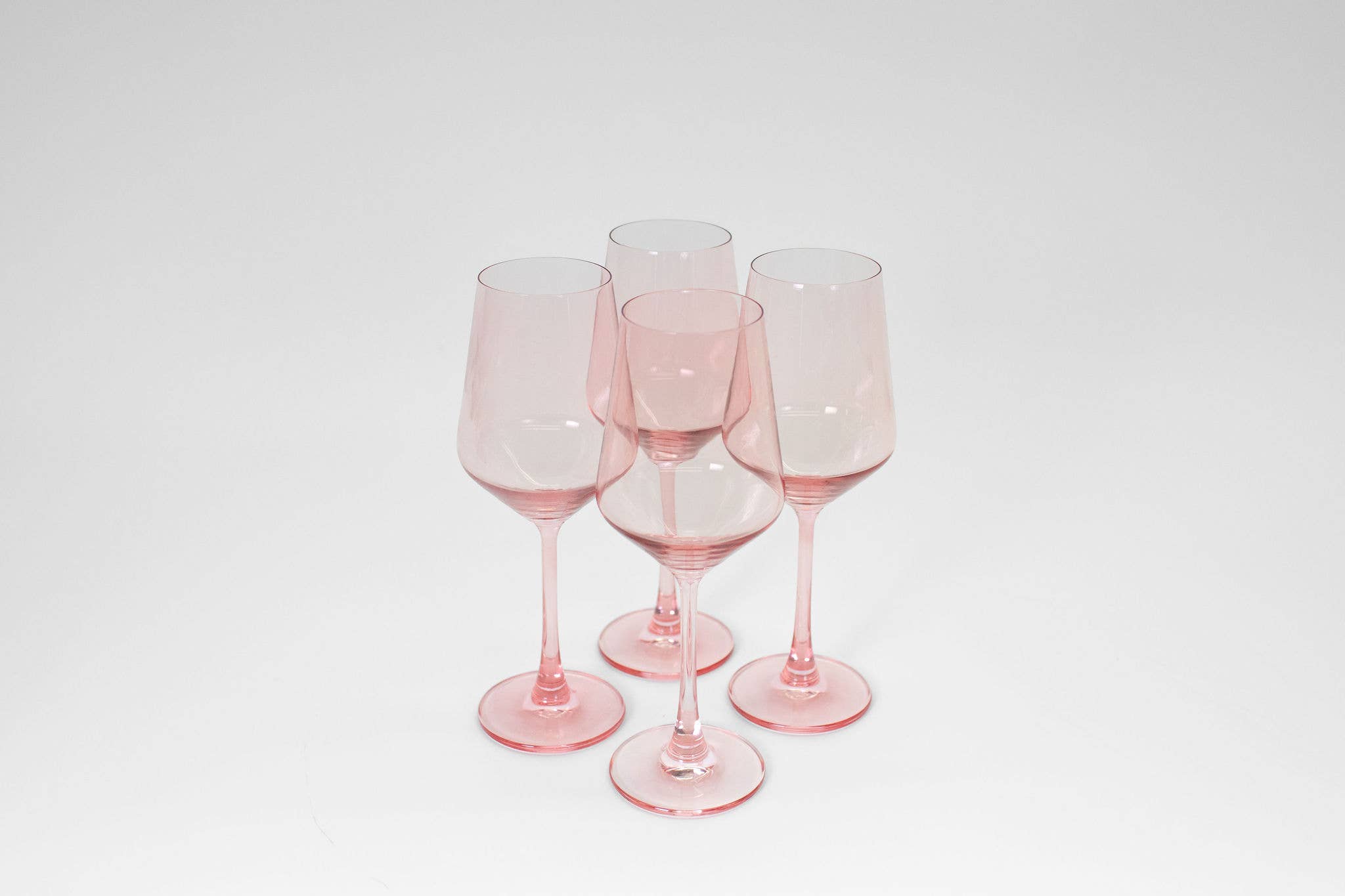GlassHauseCo - Wholesale Wine Glass - Tickle Me Pink - Colored Wine Glass3