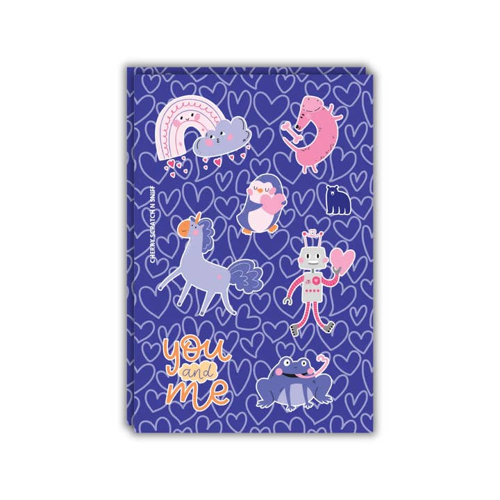 You and Me for wholesale by Four Bears Sticker Club