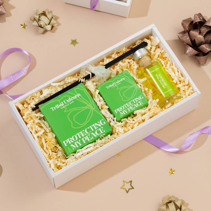 Protecting My Peace Luxury Gift Set for wholesale by Tribal Unicorn