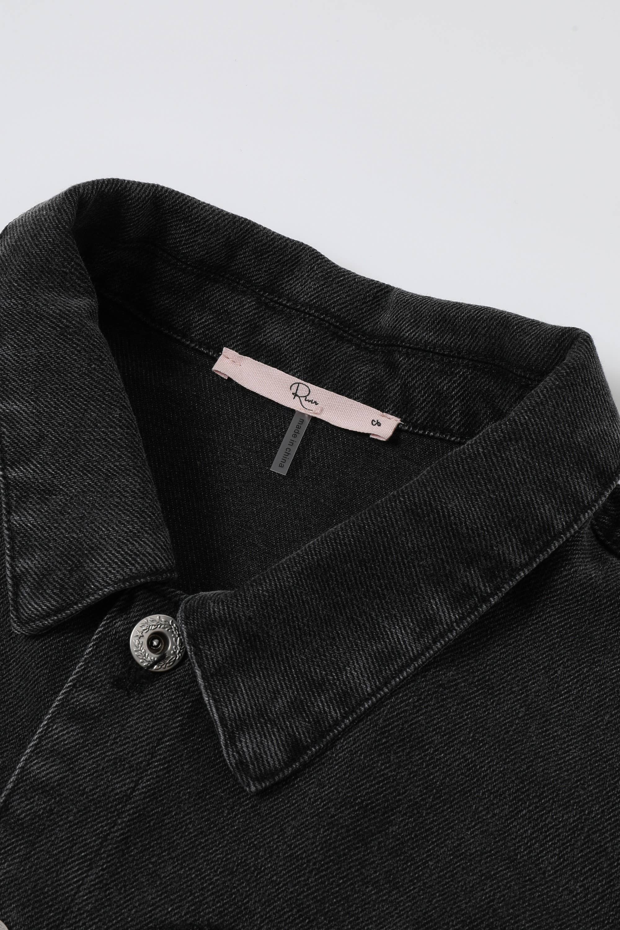 RIVIR - Wholesale Denim Jacket - Women's - Sequin Kissed Denim Jacket10