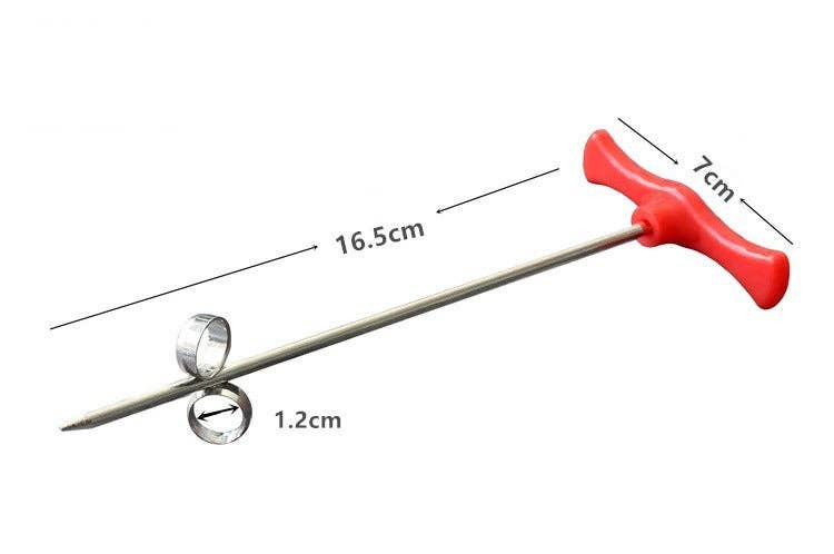 VIGOR - Wholesale Kitchen Tool/Gadget - Vegetable Spiral Knife Carving Stainless Steel(10 Pack)4