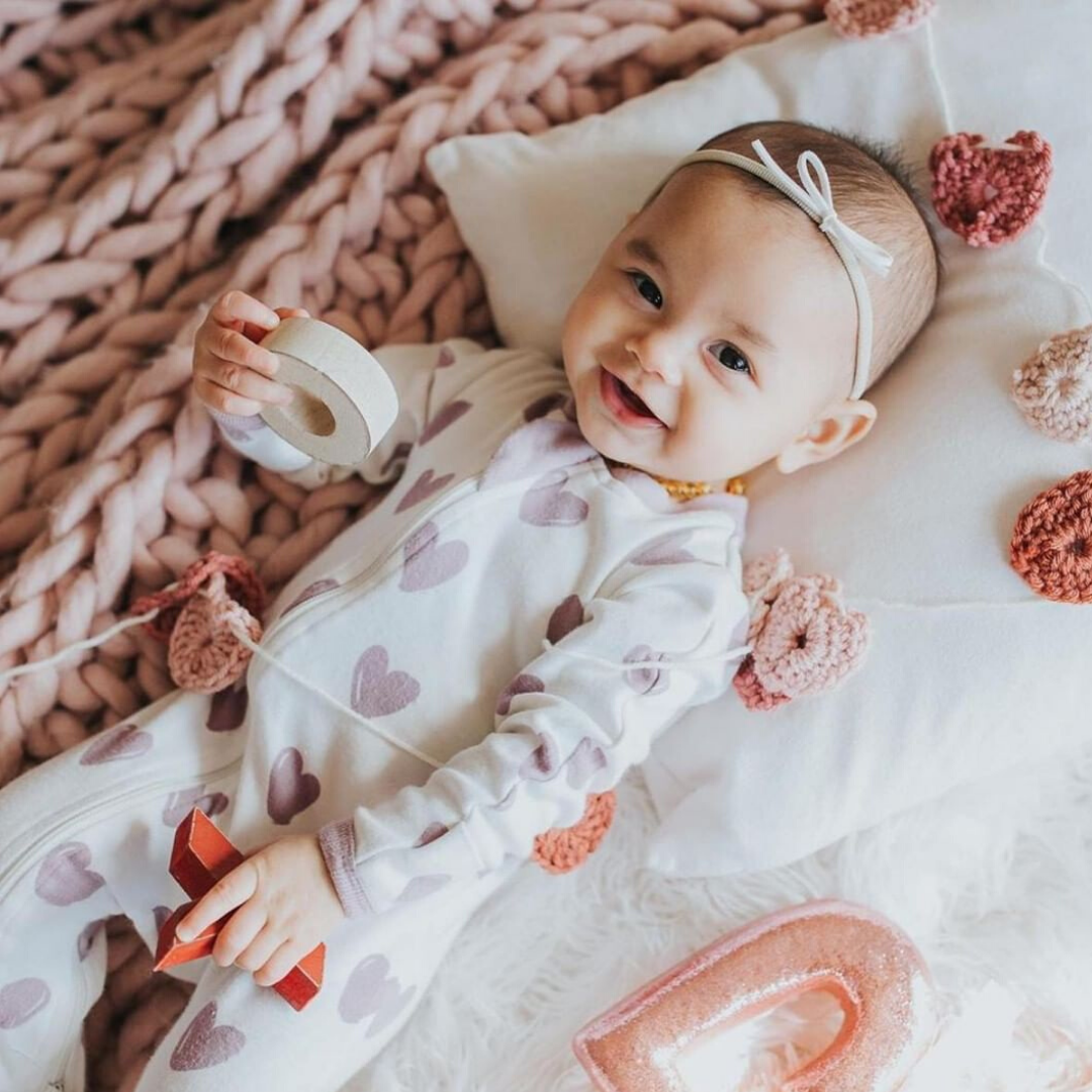 ZippyJamz - Wholesale Jumpsuit - Baby - Stole My Heart - Babysuit - Footed5