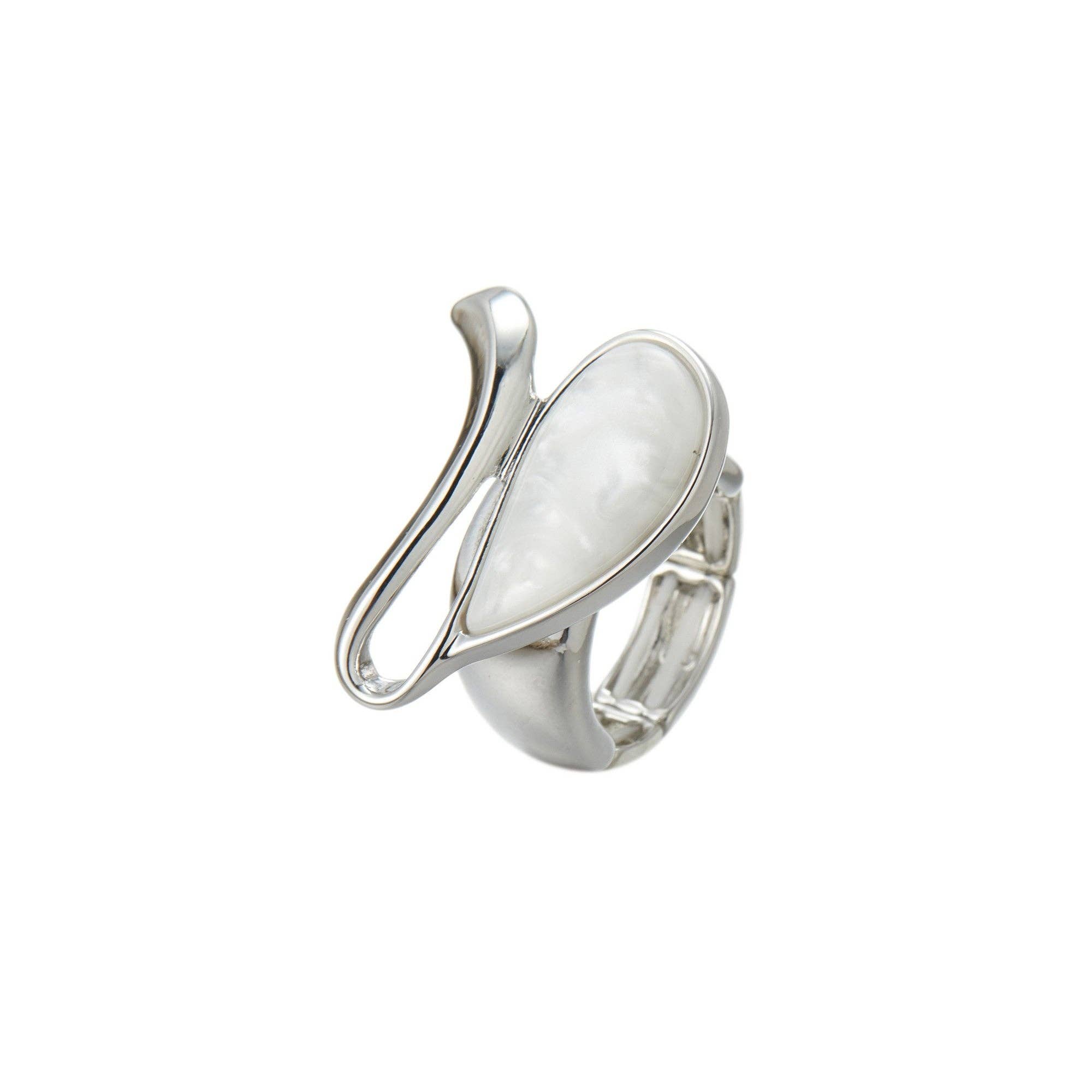 BELLE MISS - Wholesale Cocktail/Statement Ring - Ellenita elastic ring1