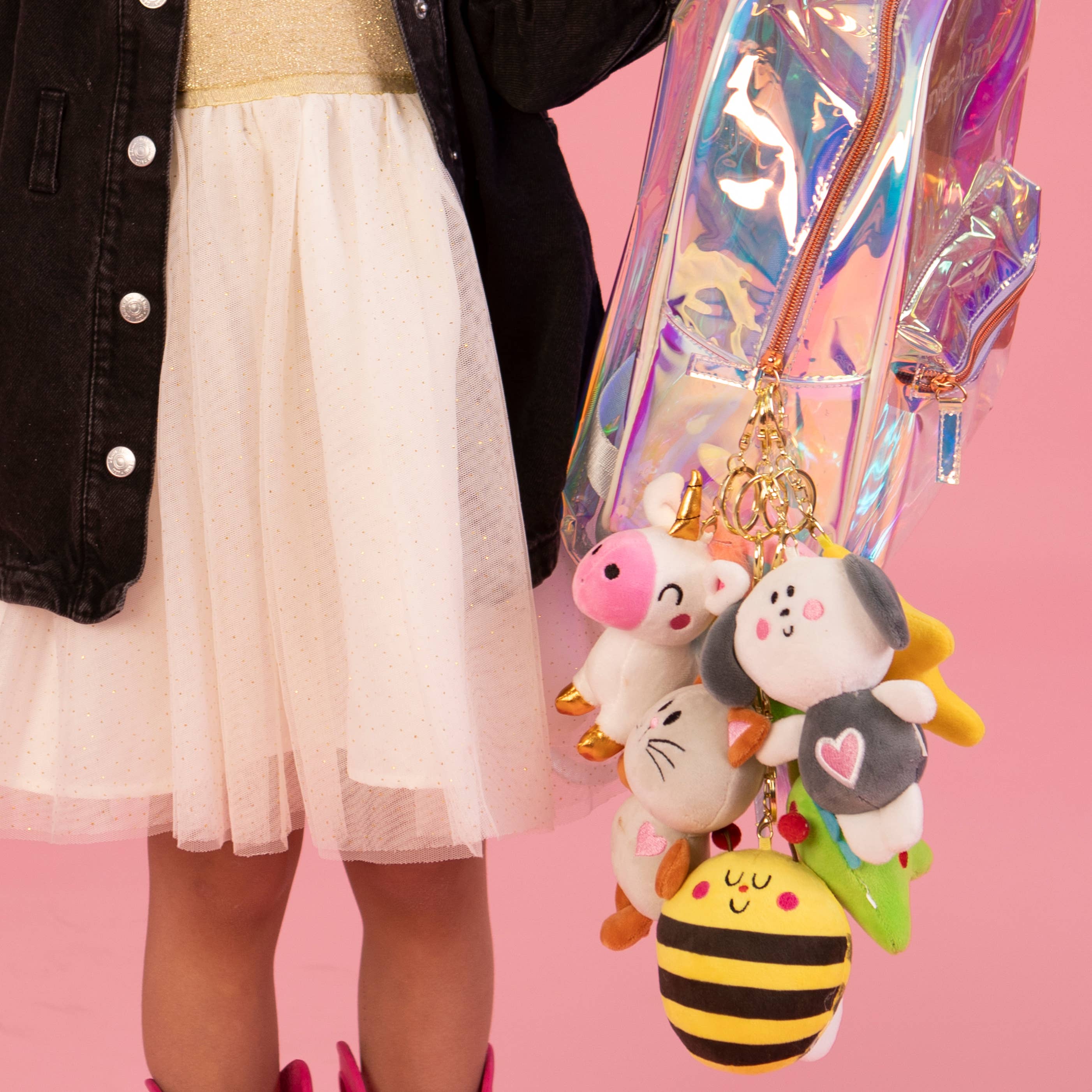 Rachel Ellen Designs - Vendita all'ingrosso Peluche - Bambini e neonati - Ciondoli in Peluche per Borse - Ape7