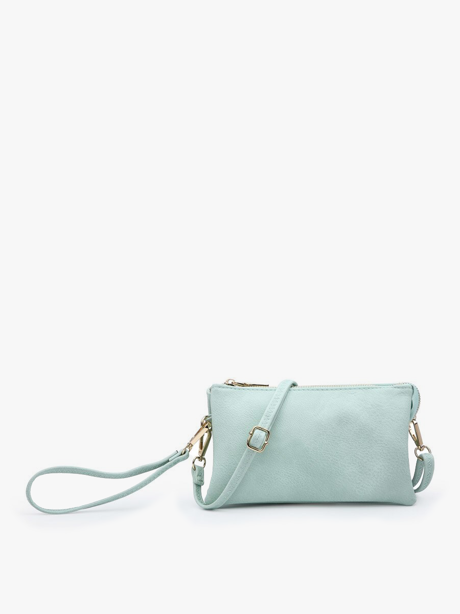 Jen & Co. - Wholesale Crossbody Bag - Women's - M013 Riley Monogrammable 3 Compartment Crossbody/Wristlet90