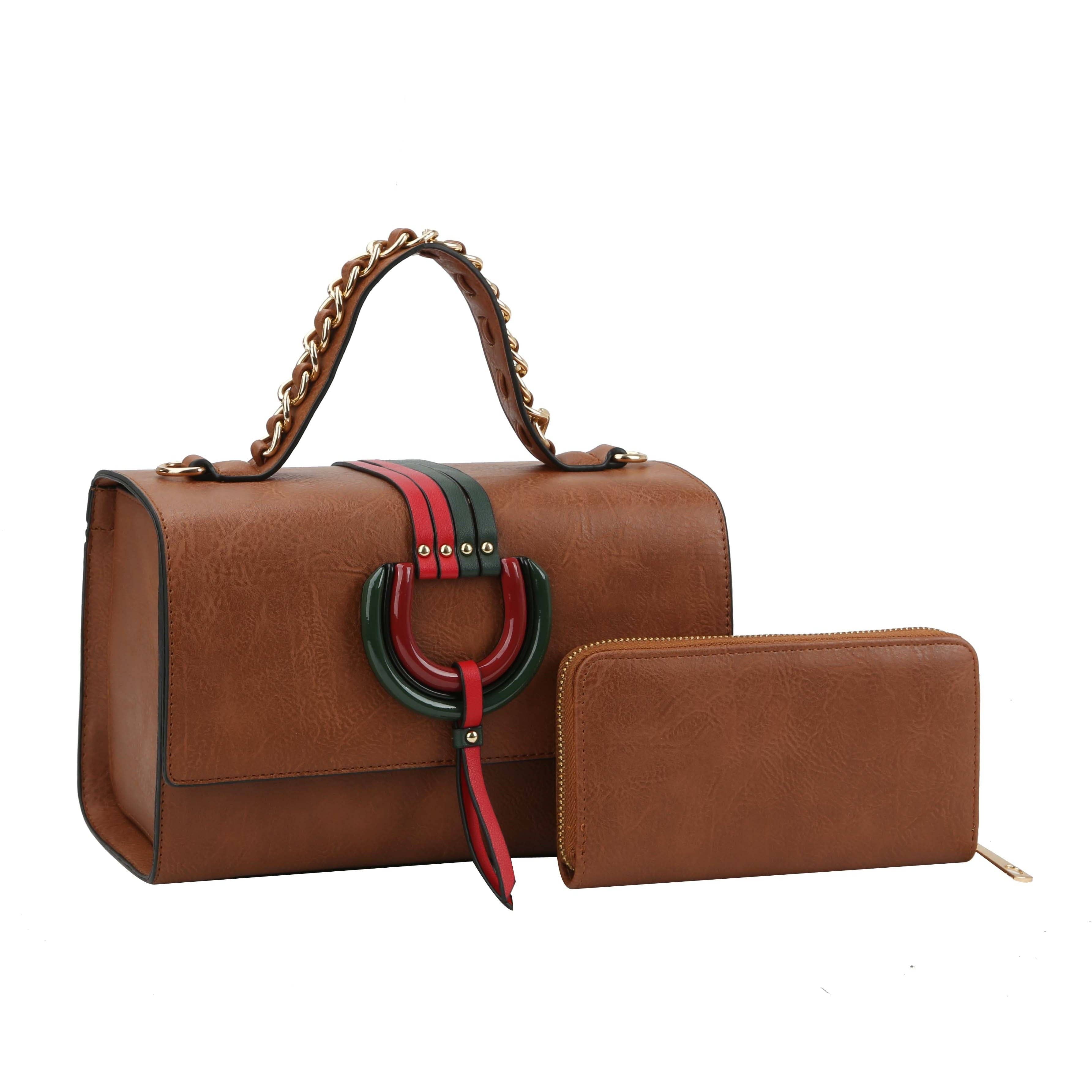 Handbag Factory Corp - Wholesale Top Handle Bag - Women's - Top Handle handBag 2pcs set wallet5