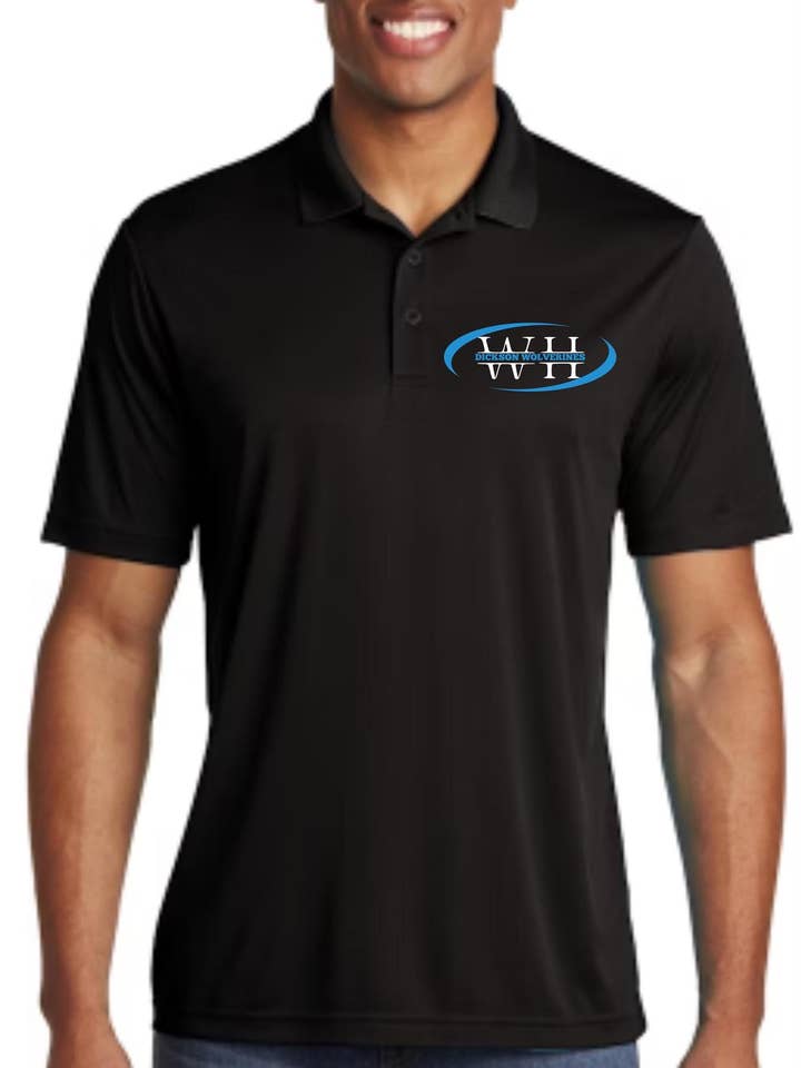 Woodland Hills Dickson Wolverines Men's Sport Polo for wholesale by 240 Spirit Press