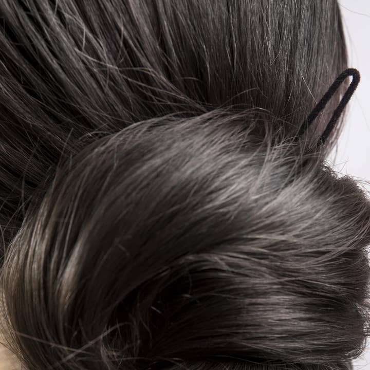 Frenchies - Vente Épingles à cheveux - Frenchies épingles à cheveux noires en forme de U avec revêtement en fibre7