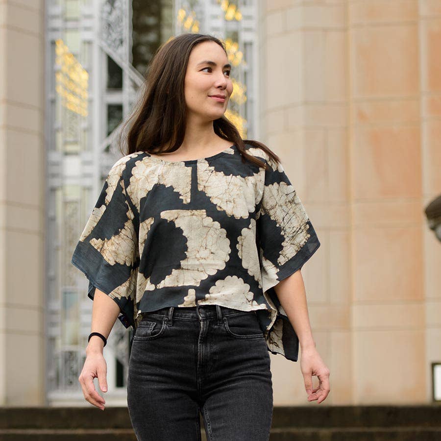 Ichcha - Wholesale Blouse - Women's - Suns Crop Top4