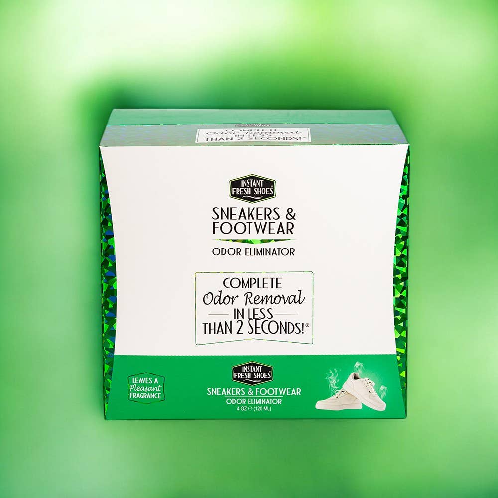 Instant Fresh Air - Wholesale Shoe Deodorant / Spray - Sneakers & Footwear 4 Oz., Odor Eliminator + Frag. -Display
12