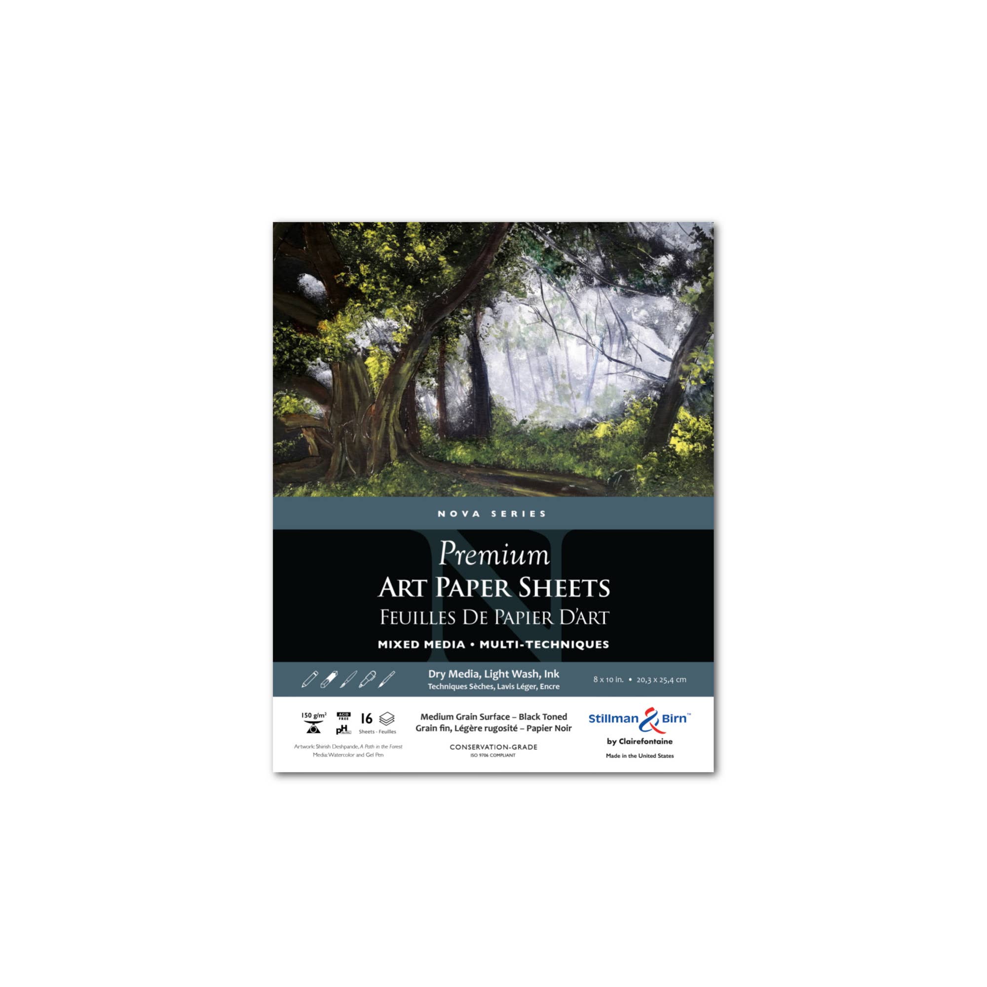 Exaclair - Wholesale Sketchbook/Sketchpad - Stillman & Birn™ Art Sheet Packs16