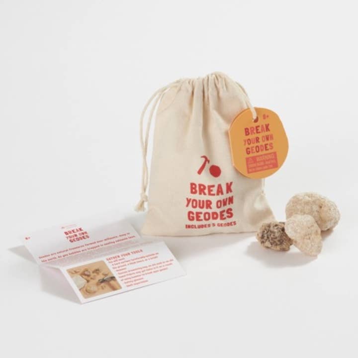 GeoCentral - Wholesale Build-a-Toy - Kids - Break Your Own Geodes Bag