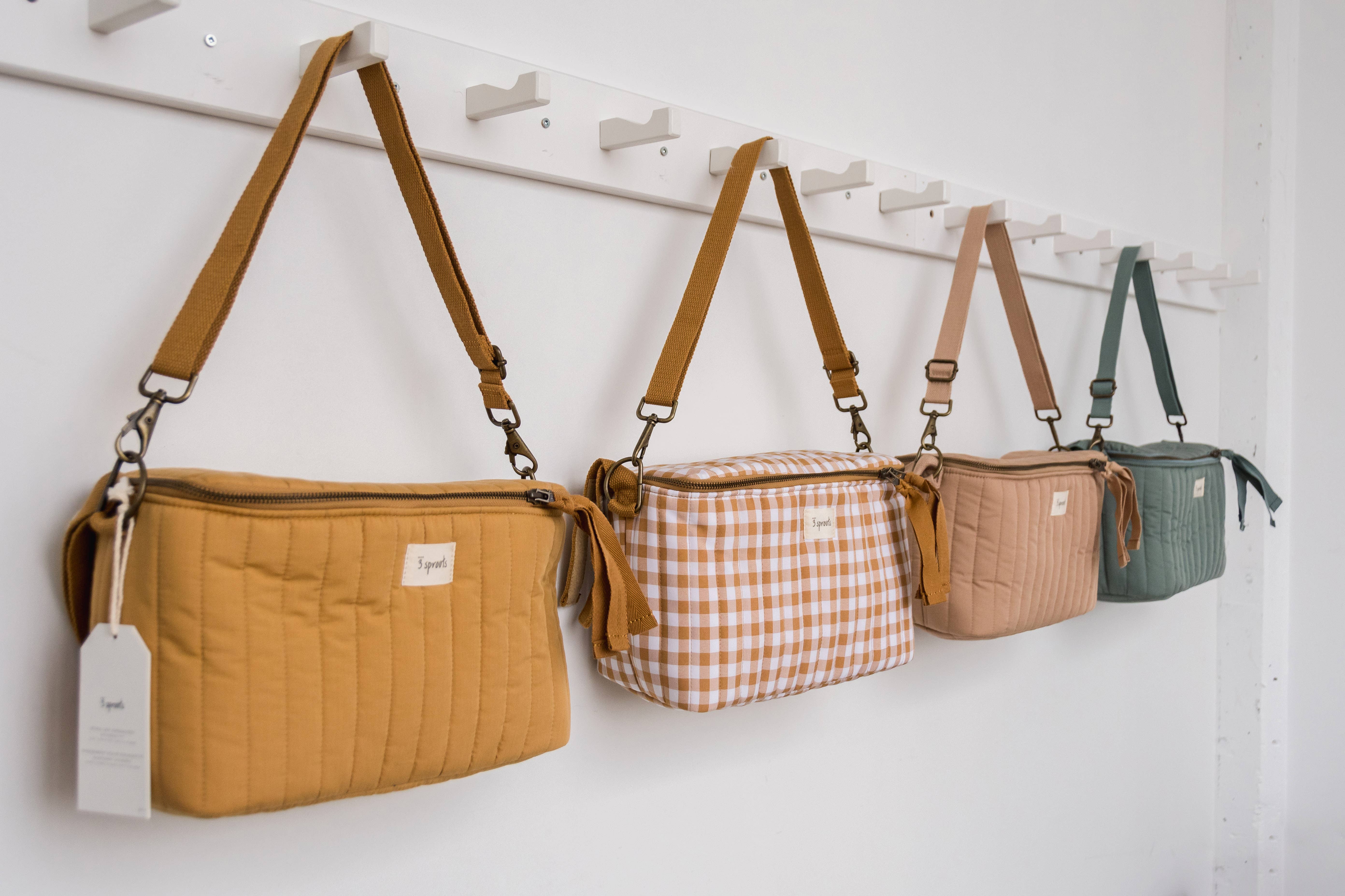 3 Sprouts - Wholesale Diaper Bag - Baby - Universal Quilted Stroller Organizer Caddy5