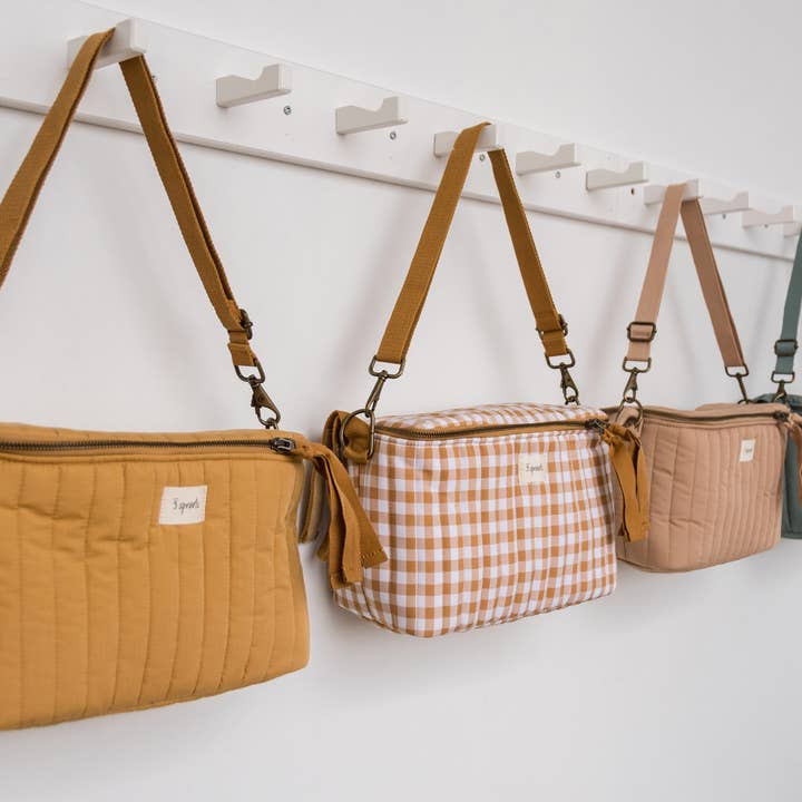 3 Sprouts - Wholesale Diaper Bag - Baby - Universal Quilted Stroller Organizer Caddy5