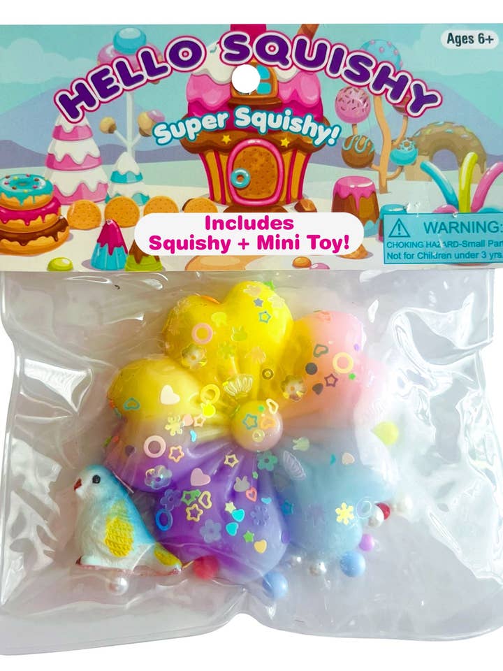 ZABA Hello Super Squishy Capy Donut with Mini Toy for wholesale by Zorbitz
