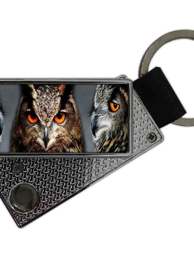 Briquet USB Porte-clés Hibou pour la vente par DB GROUP SRL