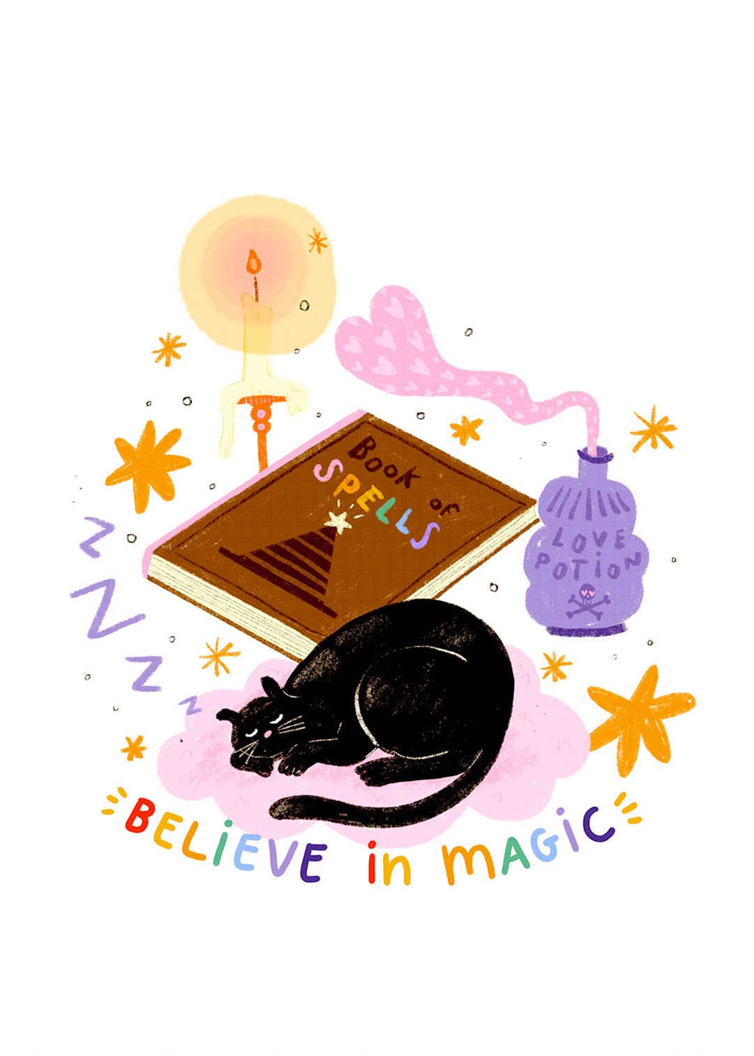 Bronagh Lee - Wholesale Art Print - Believe in Magic Print A41