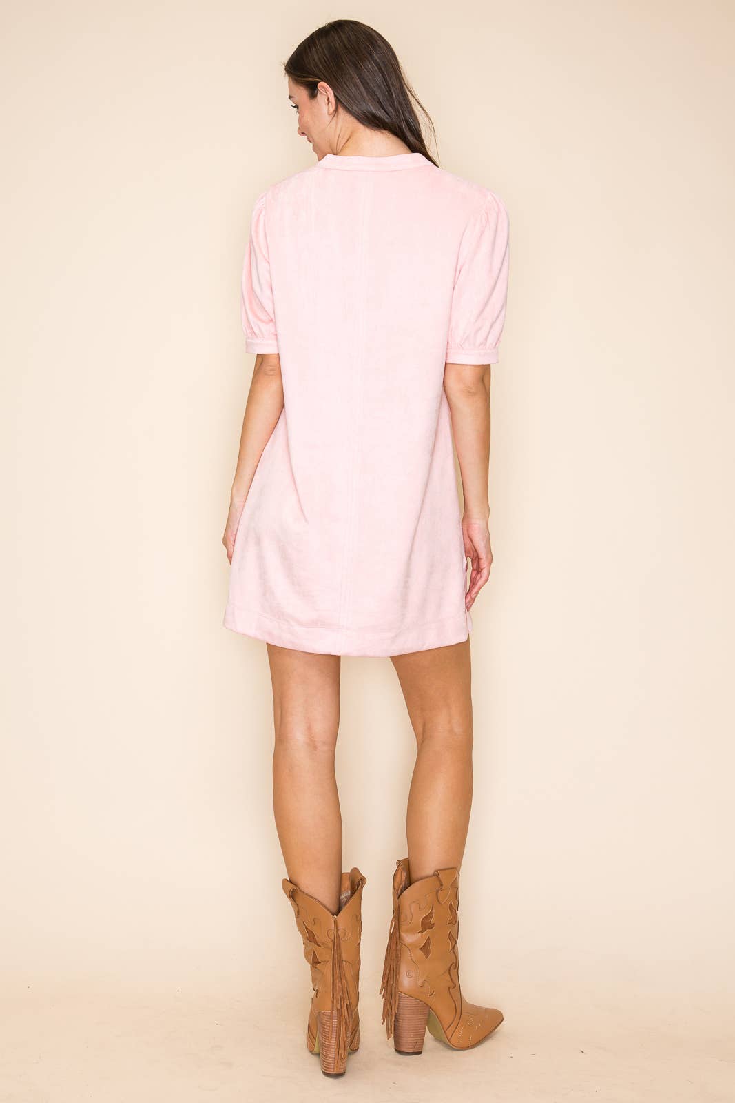 W.A.Y. --Wonderful And Young – Engroshandel Kjole - Dame – W.A.Y SUEDE K/S KJOLE2