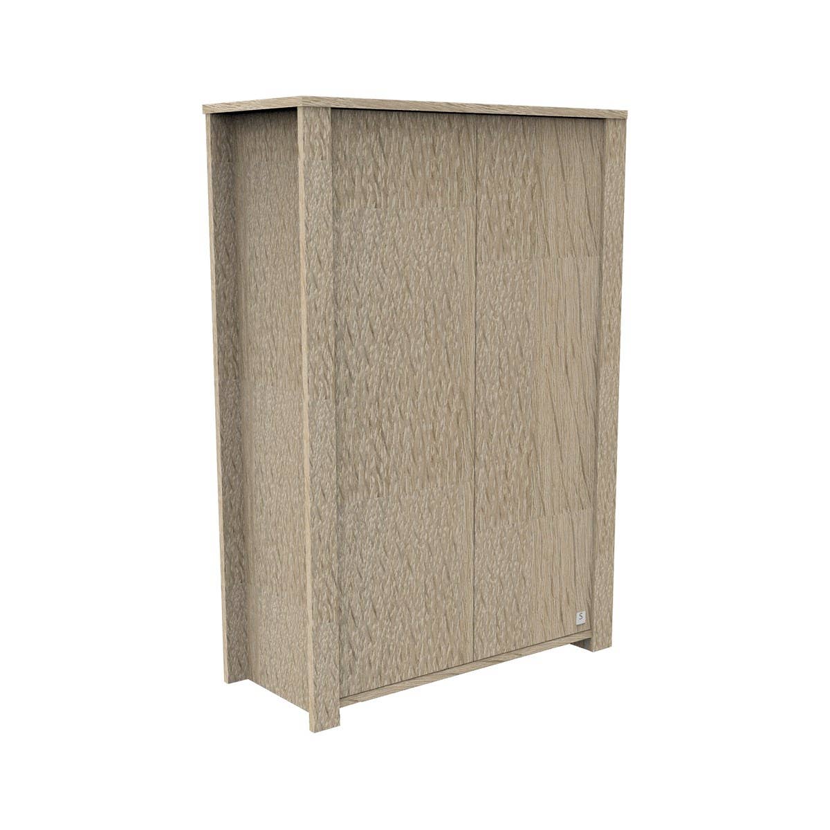 Sauthon - Wholesale Cabinet - ANTONIN WOOD WARDROBE WITH 2 DOORS