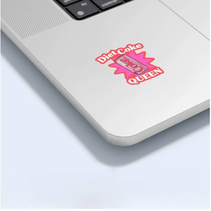 inviting affairs paperie - Wholesale Sticker - Diet Coke Queen Sticker – Perfect for Diet Coke Lovers