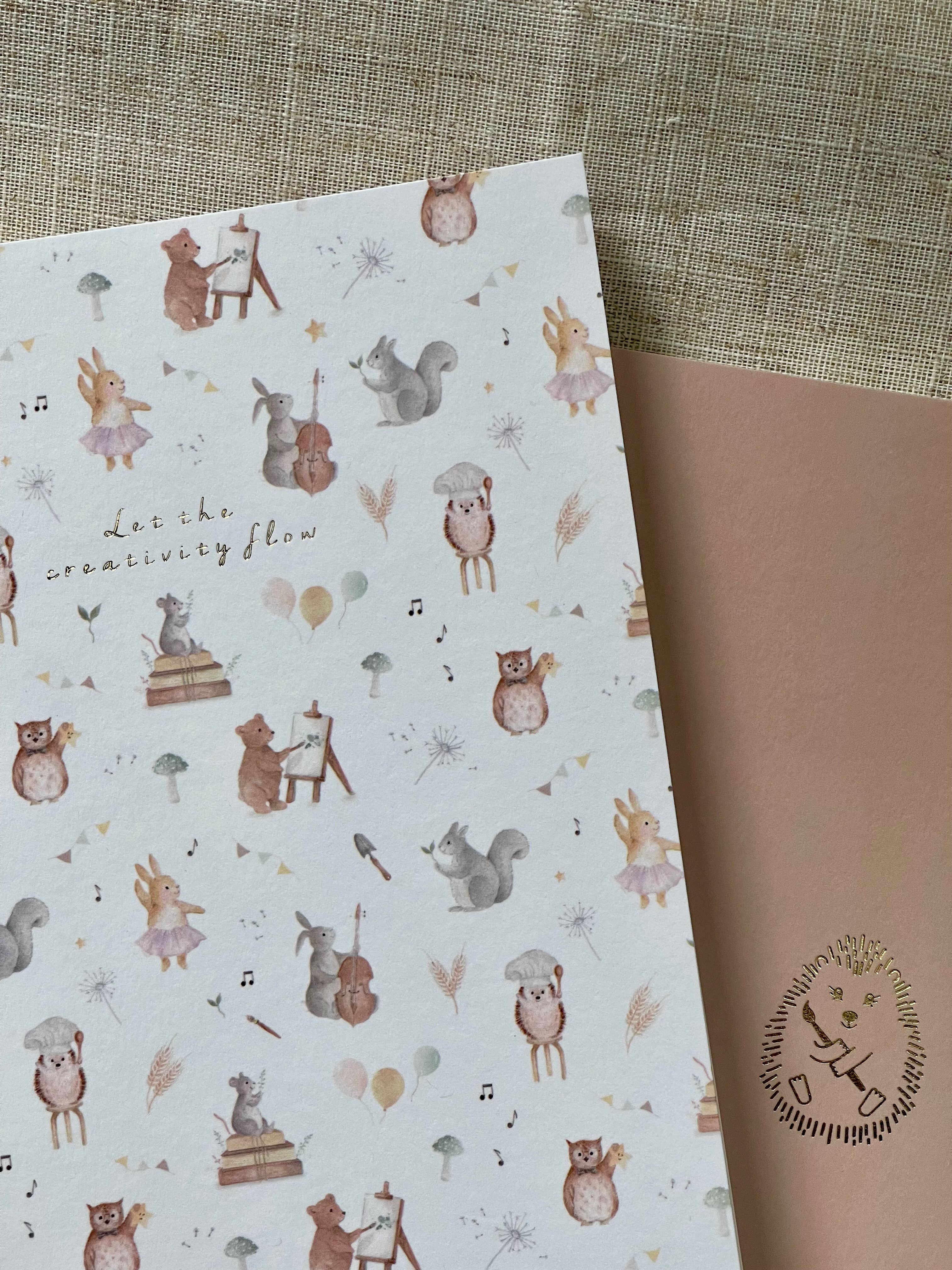 Little Roglets – wholesale Notebook – Children’s Notebook | Children's Whimsical Sketchbook 1