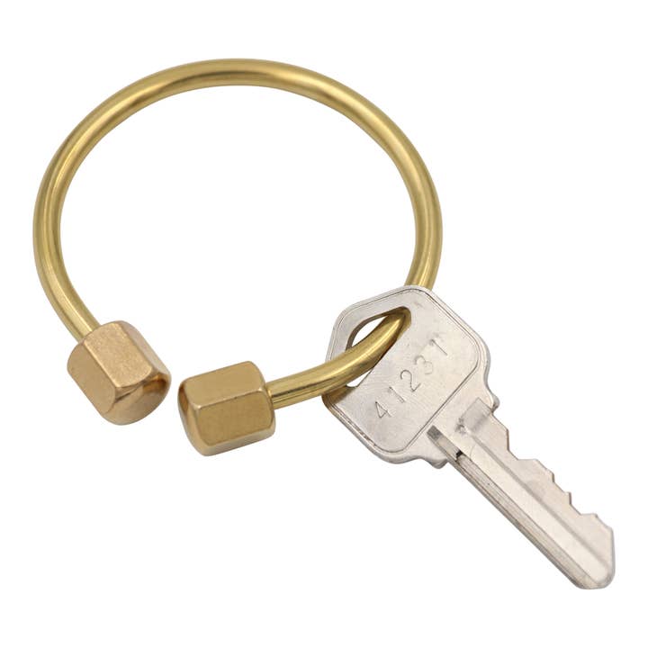 Real Sic - Wholesale Keychain - Unisex - Brass Keyring -Key Fob/Keychain With Screw Closure