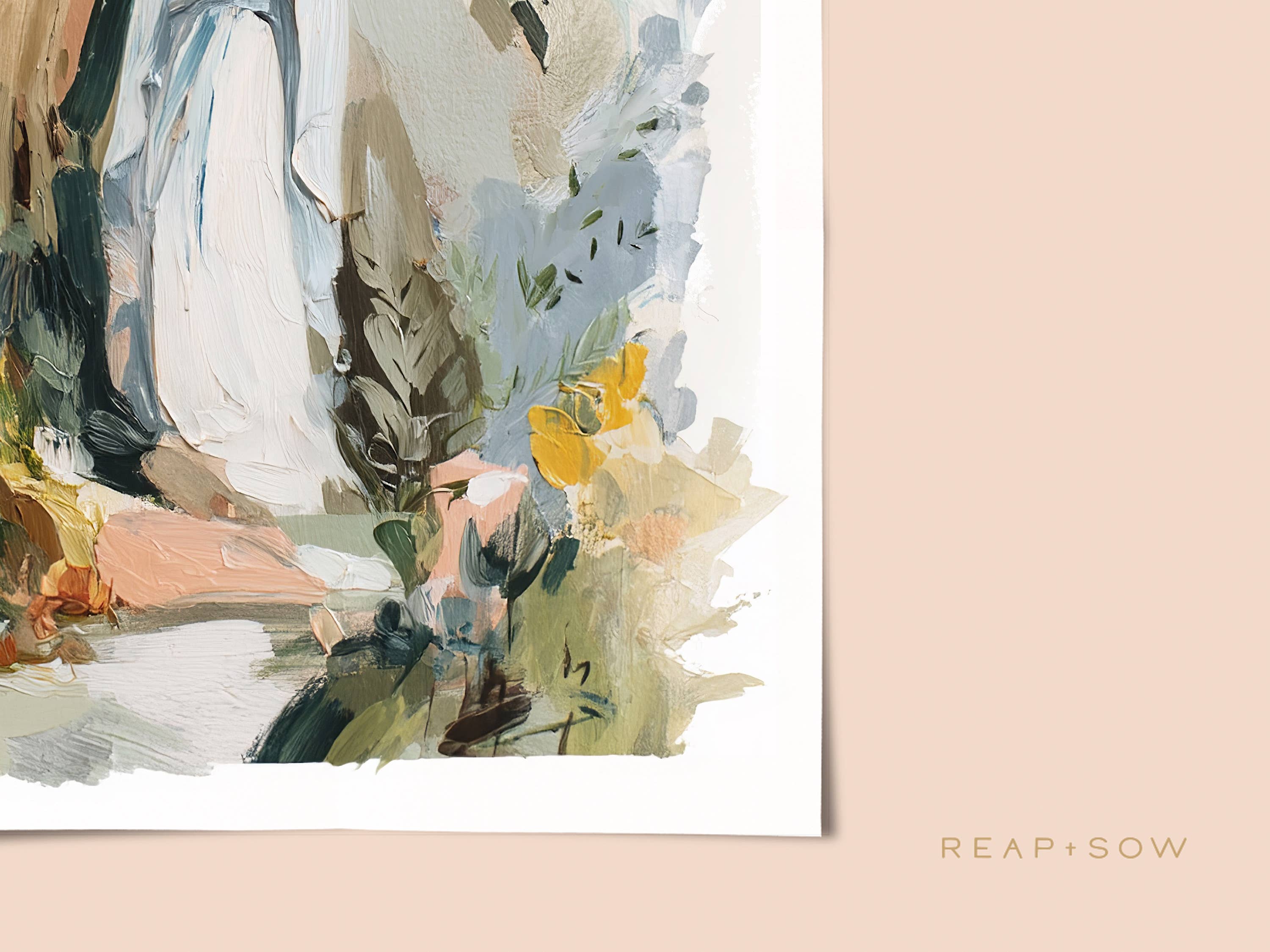 Reap+Sow – wholesale Konsttryck – Vår Fru av Lourdes Jungfru Maria Modern Konsttryck2