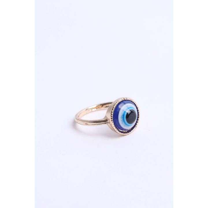 Amerikan Basics - Wholesale Cocktail/Statement Ring - R823 | Evil Eye ring