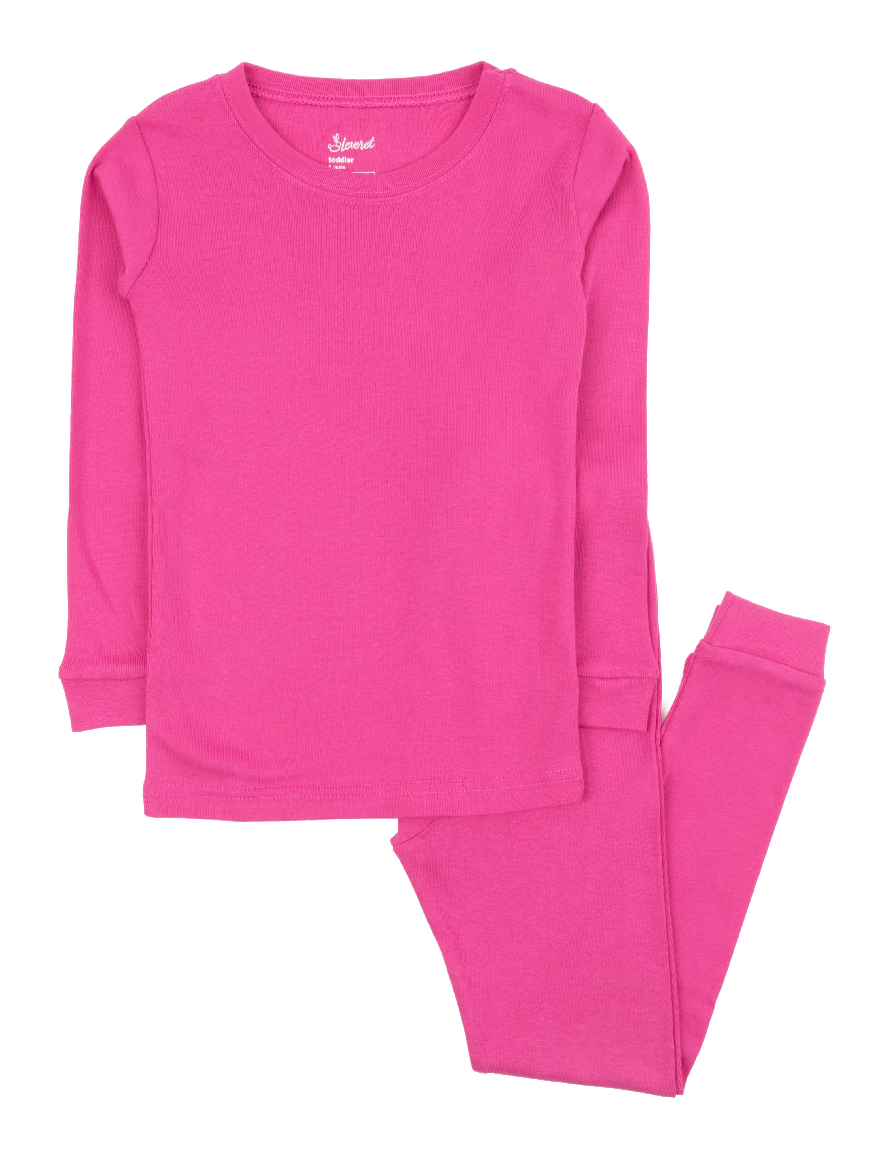 Leveret Pajamas - Vente Haut et bas de pyjama – enfant - Pyjama deux pièces en coton pour enfant17