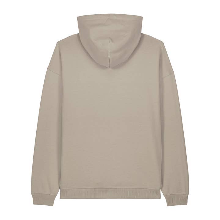 Oversized Organic Cotton Hoodie - Sand for wholesale by BALOTTI