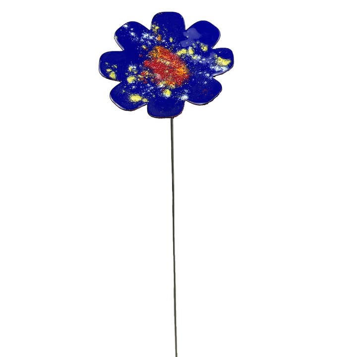 Clever Goods by Annabelle Noel Designs - Wholesale Garden/Lawn Stake - Large Copper Enamel Flowers6