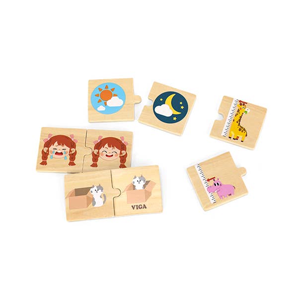 Trade Toys Limited - Wholesale Puzzle - Kids - Opposites Puzzle Set