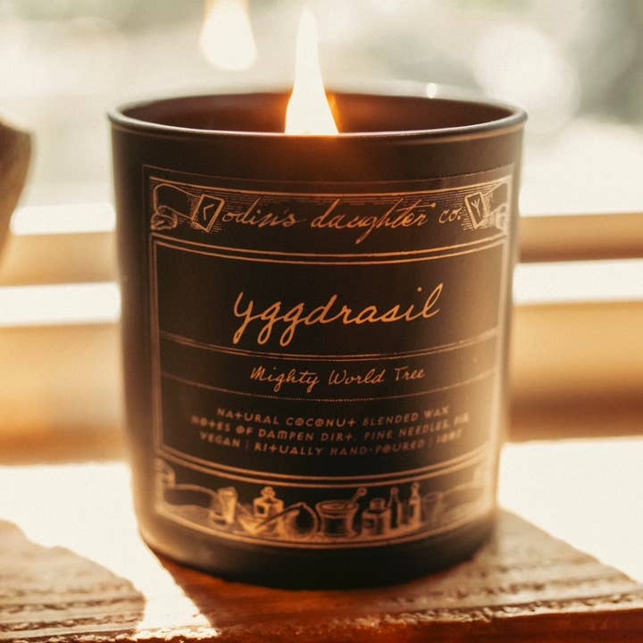 Yggdrasil | Ritual Candle, Tree of Life for wholesale by Odin’s Daughter Co.