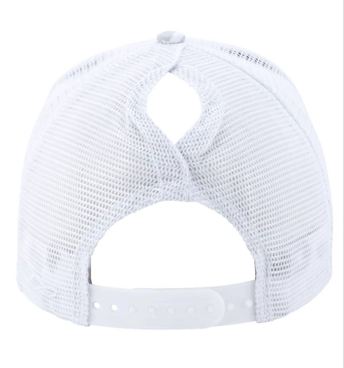 Small Town Clothing Company - Wholesale Ponytail Cap - Women's - Vikings White Leopard Ponytail Hat6