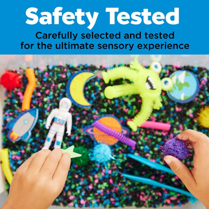 Faber-Castell / Creativity for Kids - Wholesale Toy Set - Kids - Sensory Bin Outer Space Activity Bin for Kids6