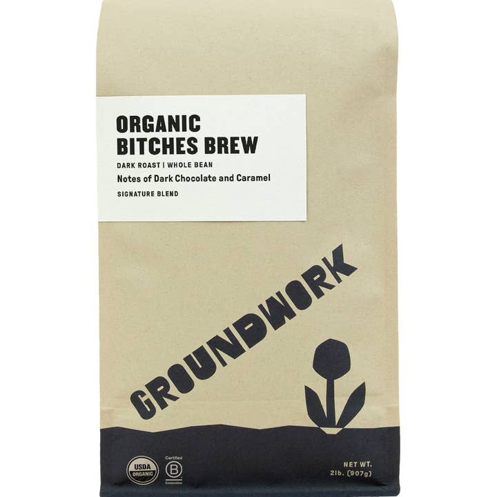 Groundwork Coffee Roasters - Wholesale Coffee Beans - Bitches Brew - Dark Roast Organic Coffee2