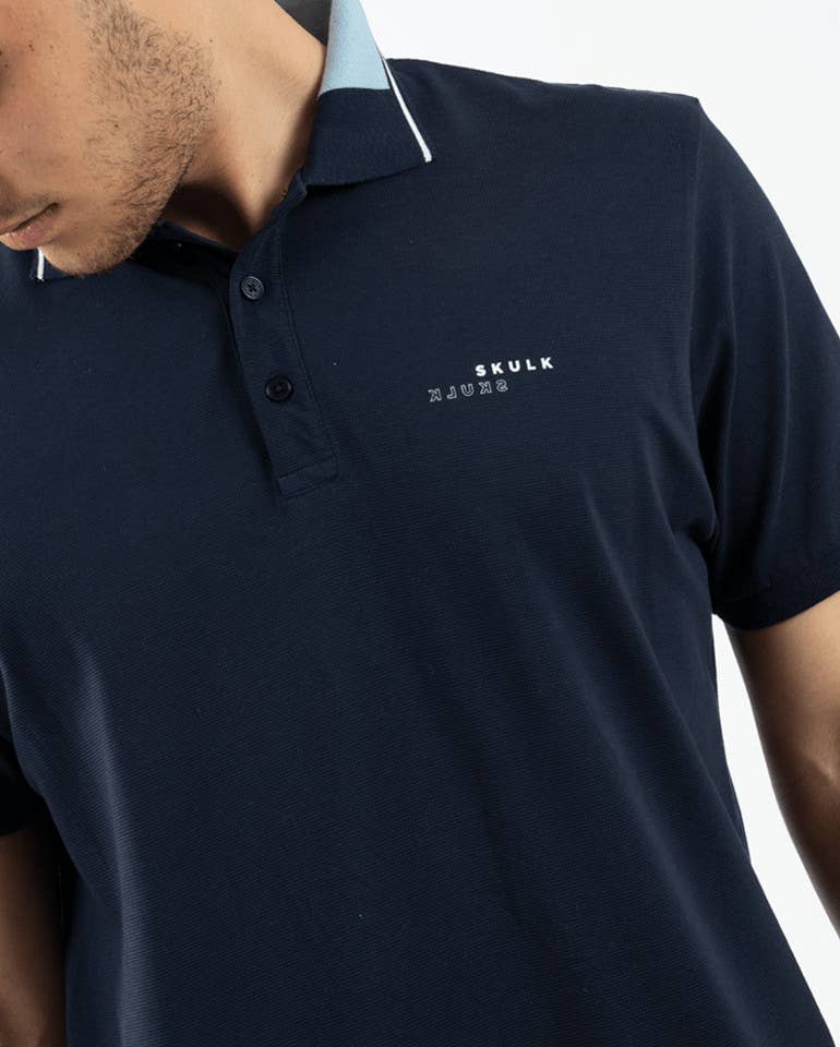StockNow Unipessoal – Großhandel Poloshirt – Herren – Polo Point Marineblau3