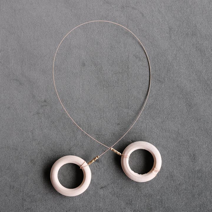 flat cut pottery wire tool - handmade solid brass for wholesale by FHAR Studio