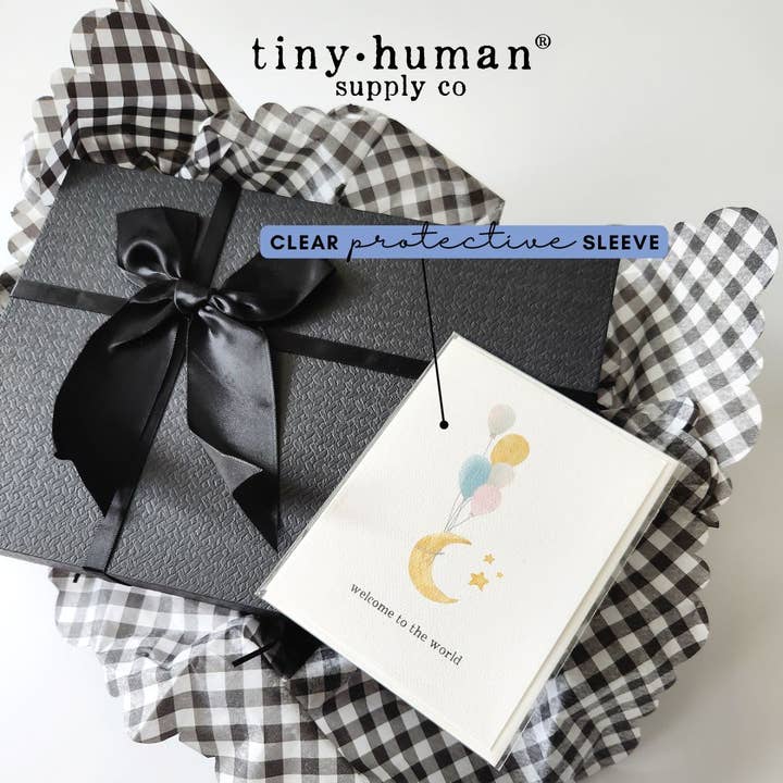 Tiny Human Supply Co. - Wholesale Baby Card - Baby Birth & Baby Shower Cards - Mountain Poem
