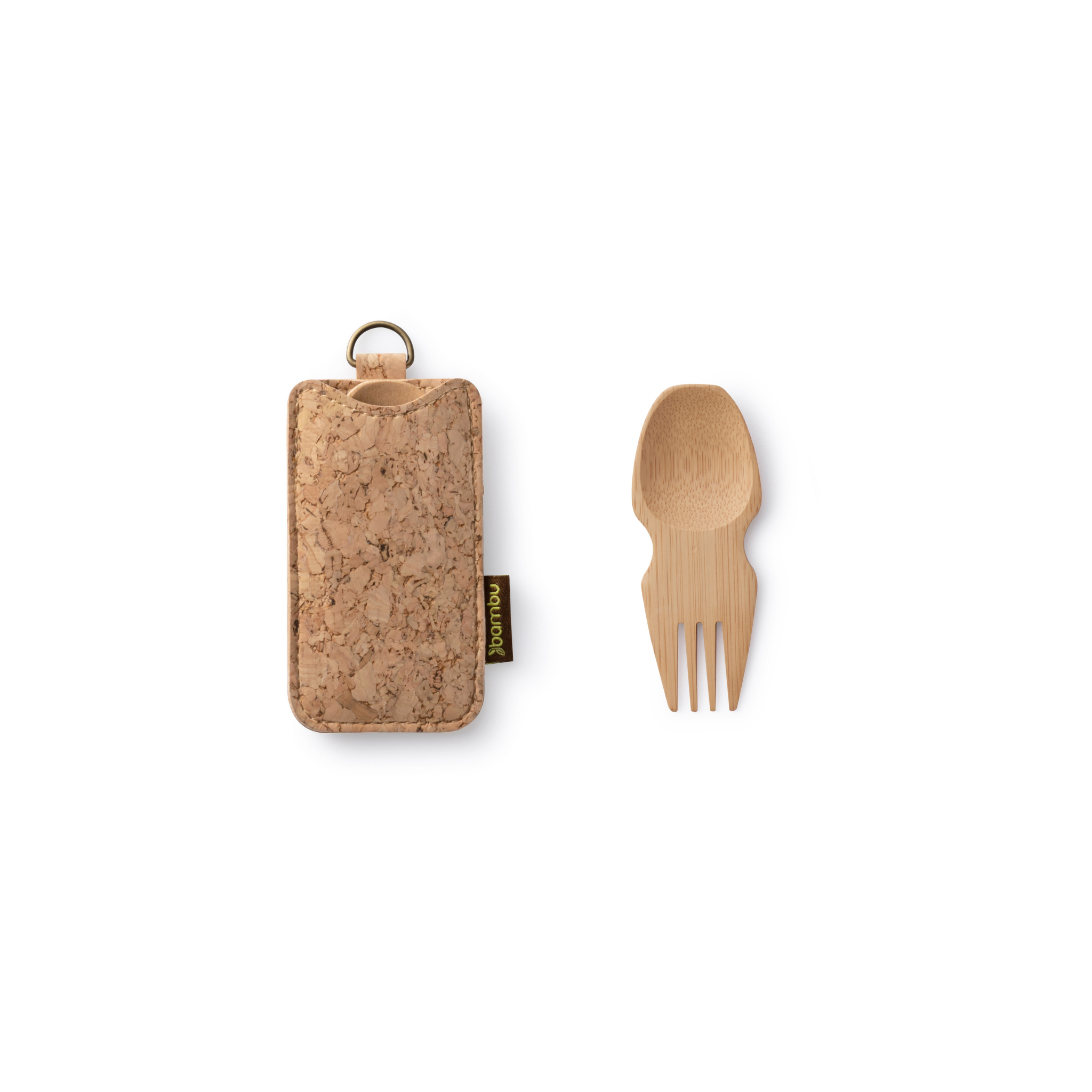 bambu® - Wholesale Travel Utensil Set - Spork and Cork3
