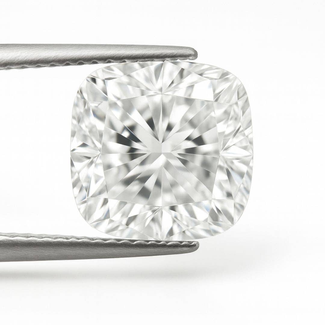 Fine Diamond – Großhandel Einzelstein-/Solitär-Ring – Kissenförmig geschliffener loser im Labor gezüchteter Diamant VVS2 IGI-zertifiziert2