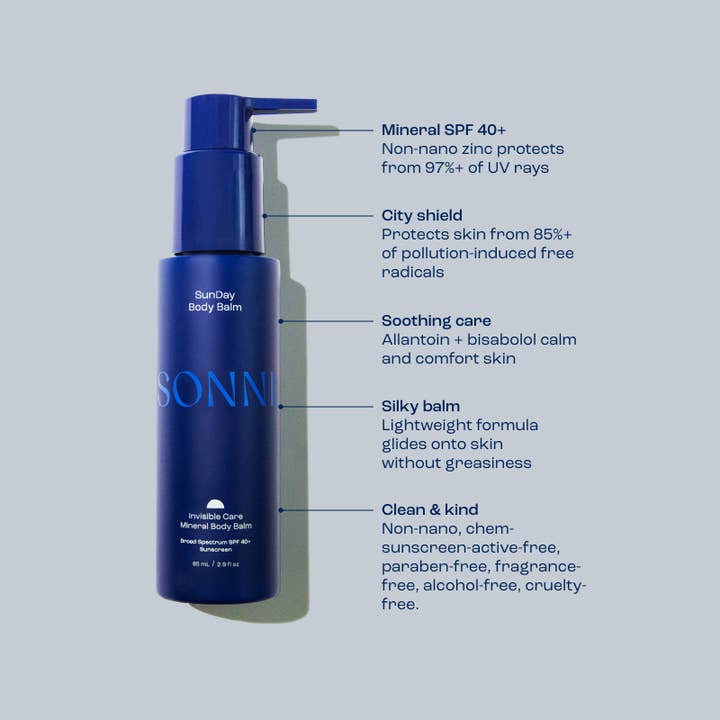 SONNI - Wholesale Sunscreen - SunDay Body Balm SPF 40+2
