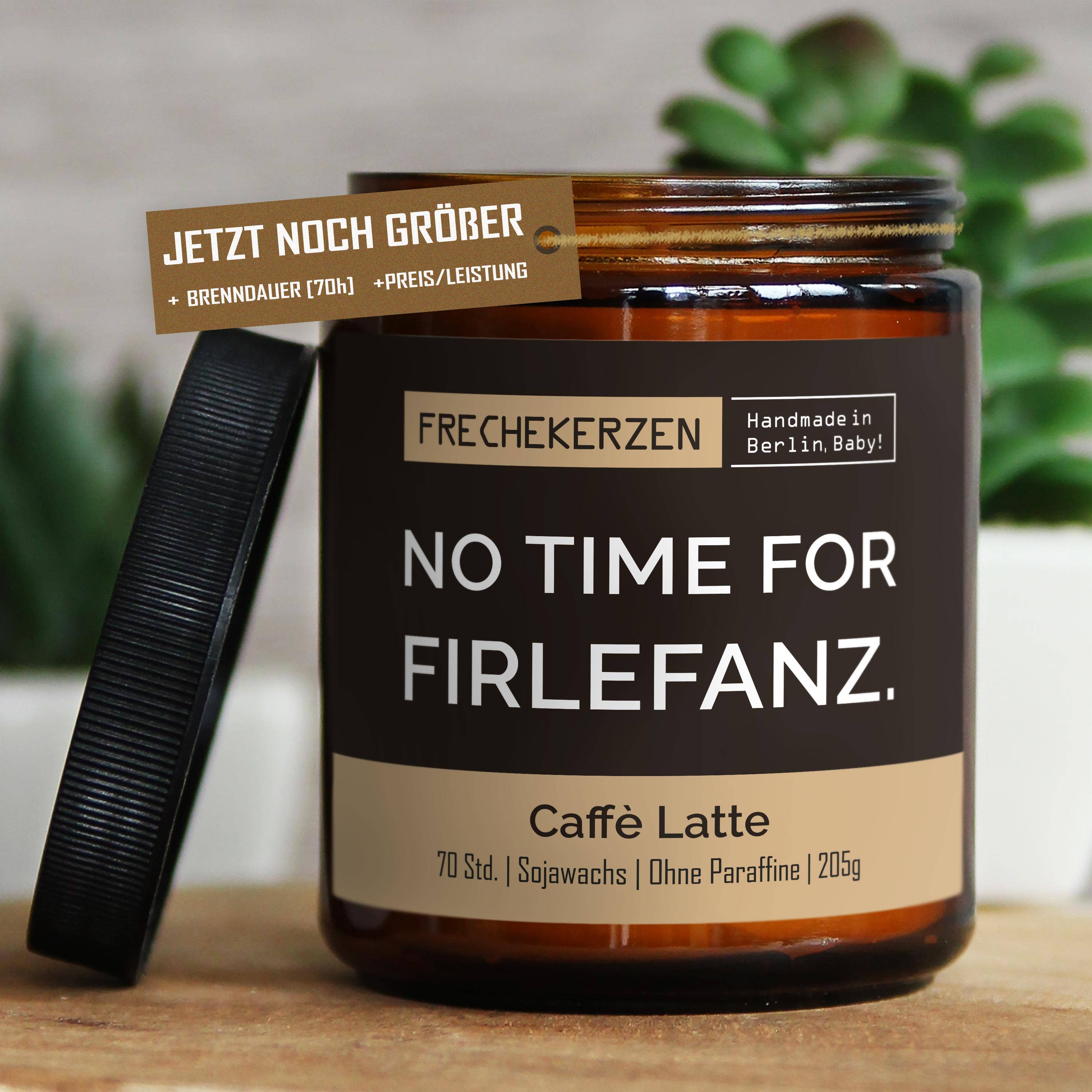 mysoy‎® Duftkerzen-Manufaktur - Wholesale Jar/Filled Candle - Funny Candle | no time for nonsense.| Gift Soy5