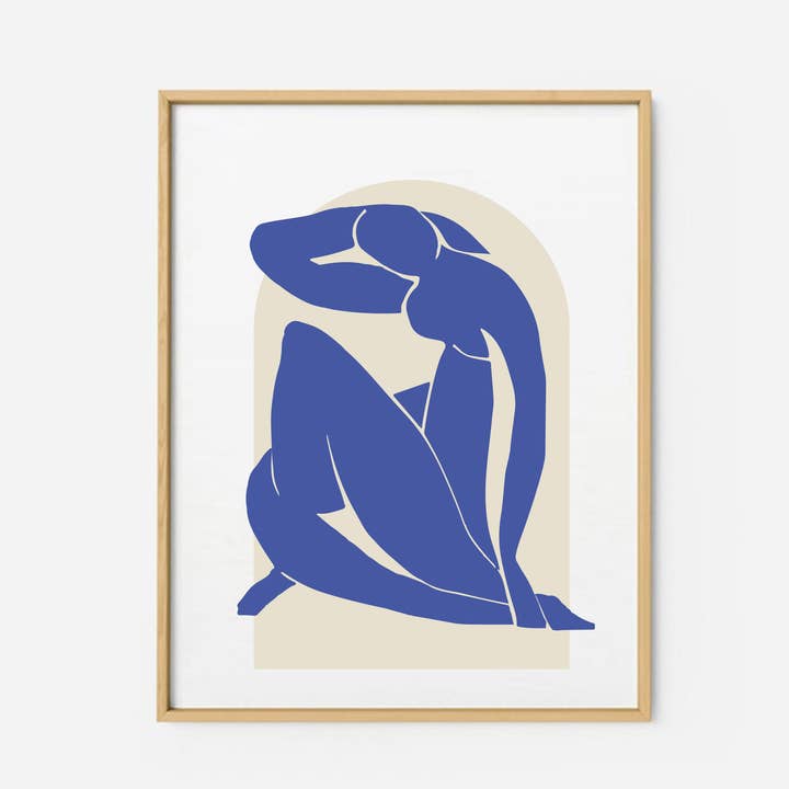 Henri Matisse Vrouwelijke lijnkunst print voor wholesale door Lumina