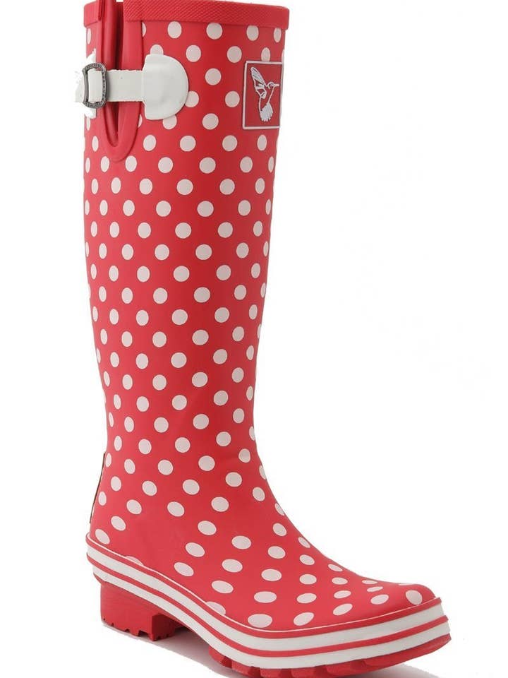 Evercreatures Polka Tall Wellies for wholesale by Evercreatures