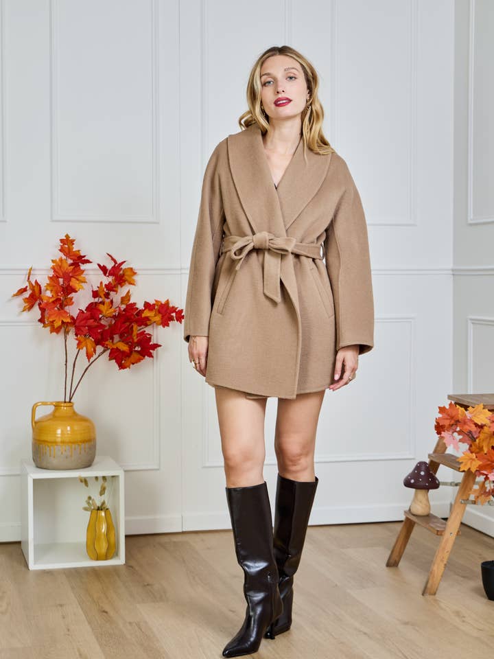 LULUMARY - Wholesale Coat - Women's - Wool coat M028