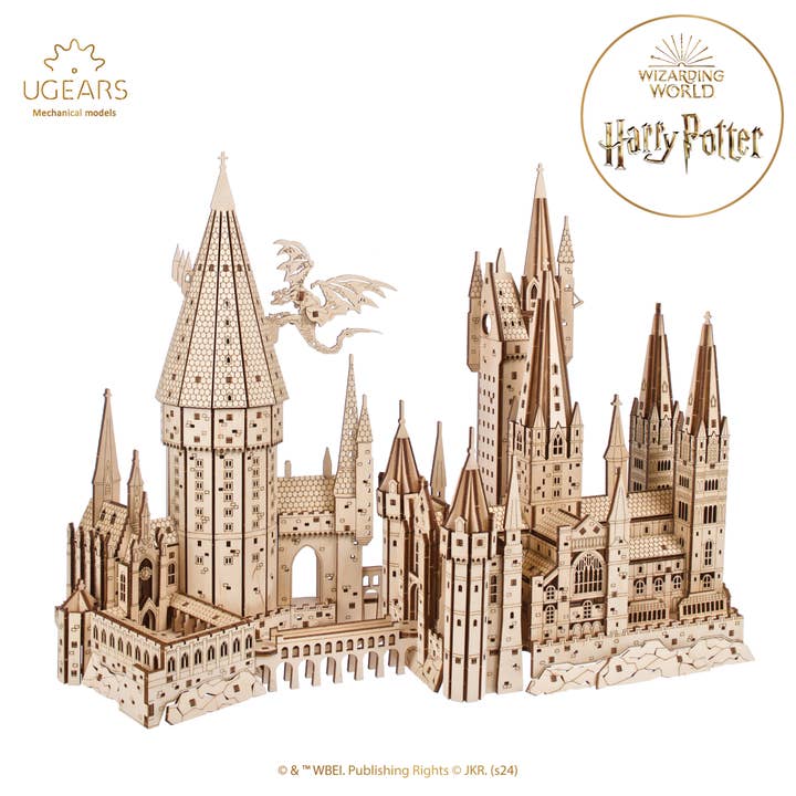 UGears Harry Potter™ Hogwarts™ Castle-Wooden 3D Puzzles -DIY for wholesale by Ukidz LLC