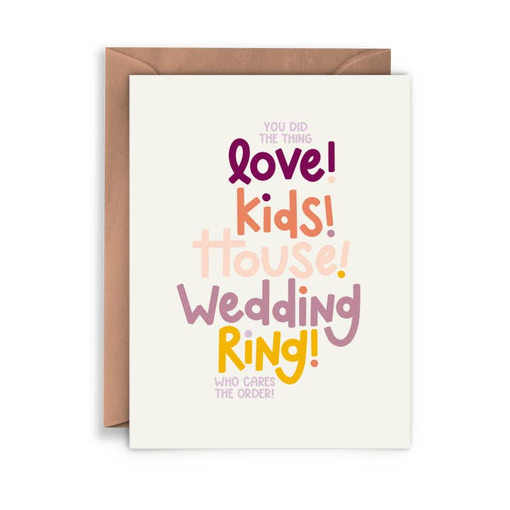 Order Irrelevant for wholesale by Twentysome Design